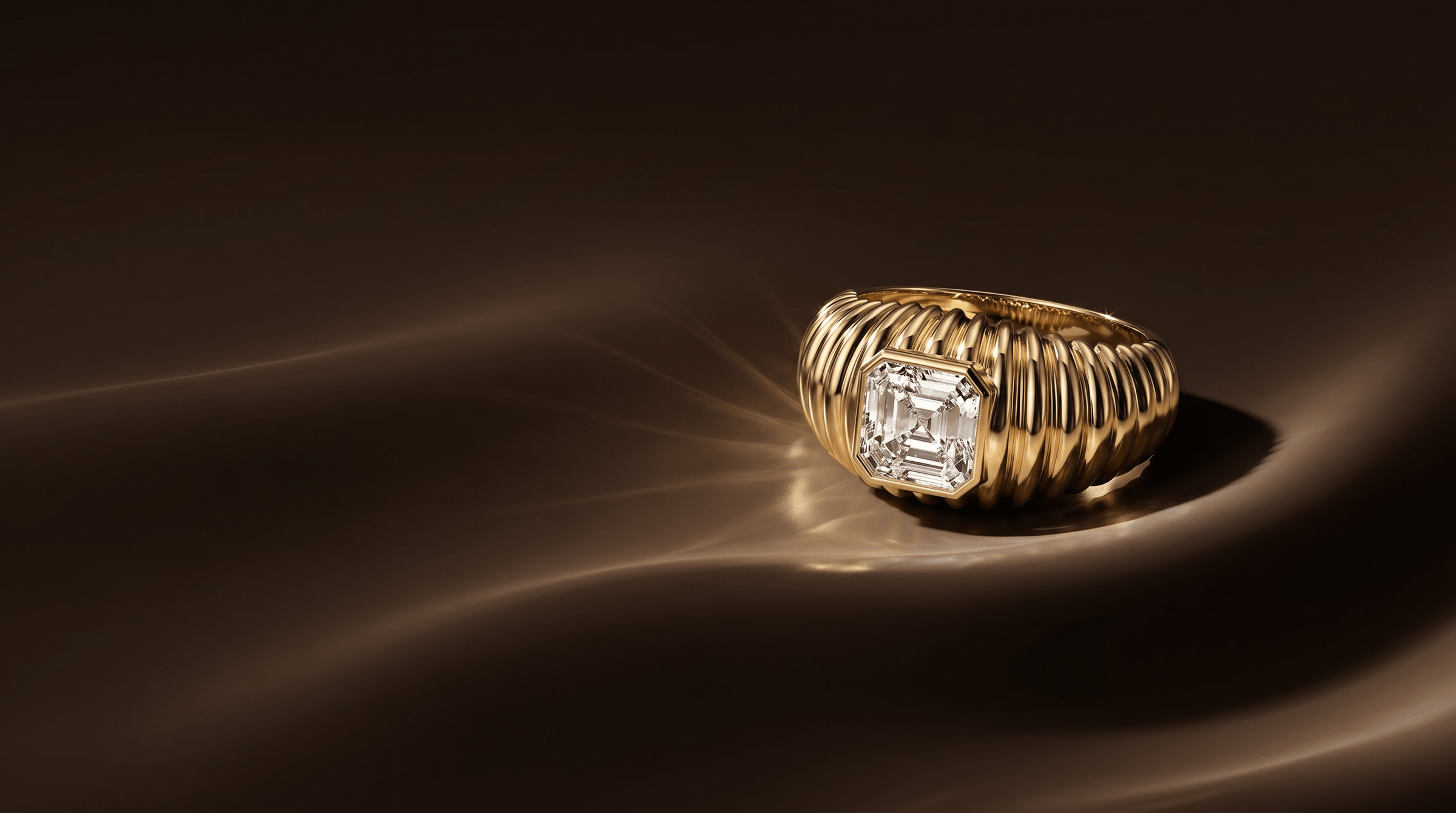 Chunky Engagement Rings - 18 KARATS INC.