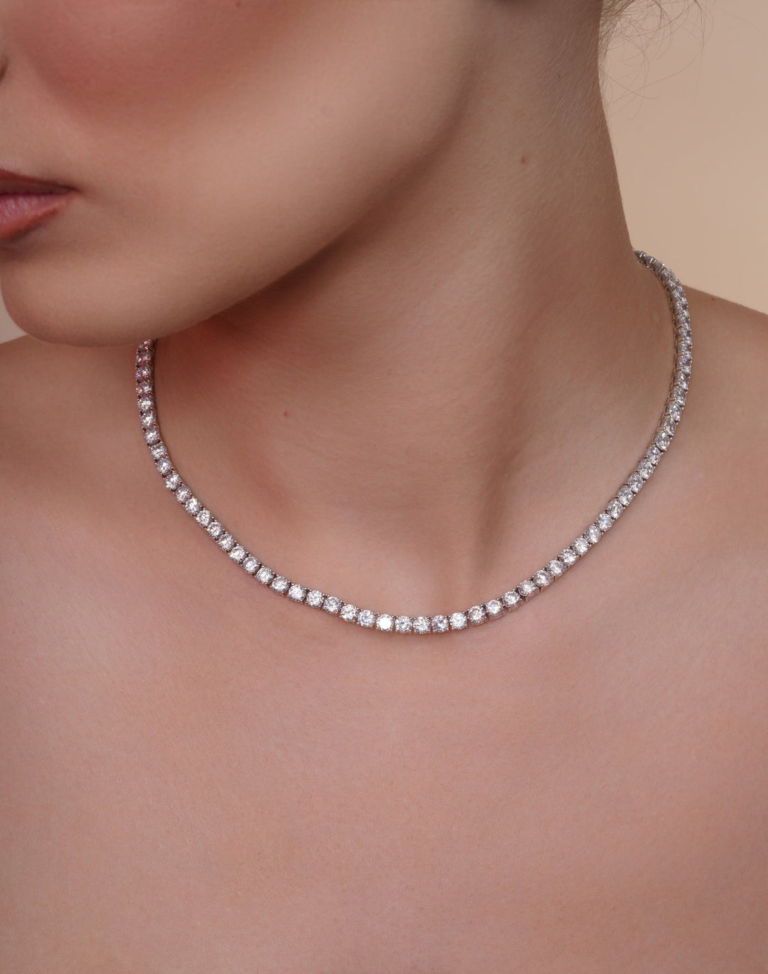 Gold and Diamond Necklaces - 18 KARATS