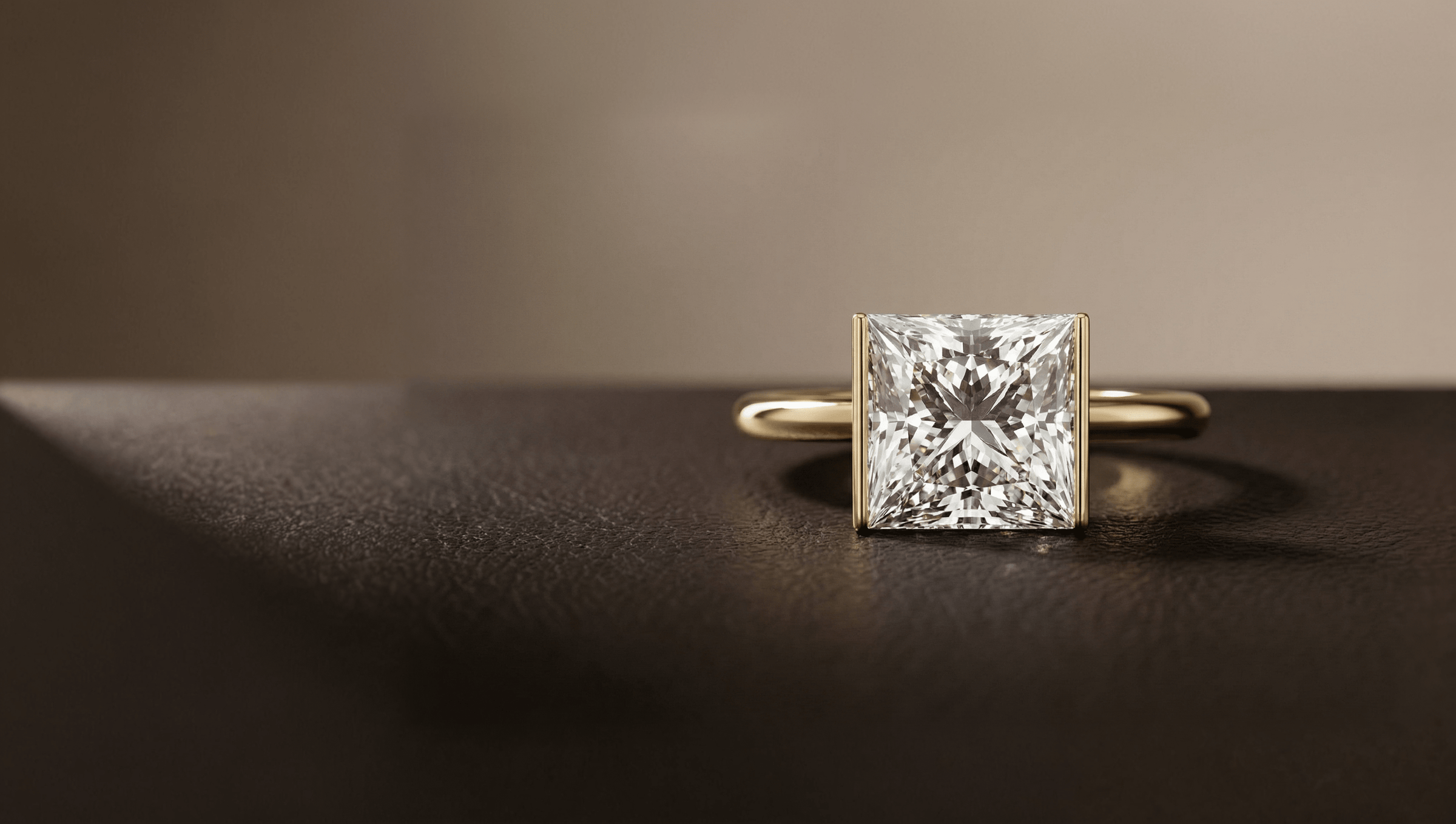 Princess Diamond Engagement Rings - 18 KARATS INC.