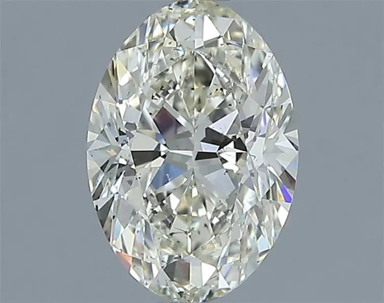 1.30ct Oval Natural Diamond (Colour K, Clarity SI2, Cut VG, IGI Certified)