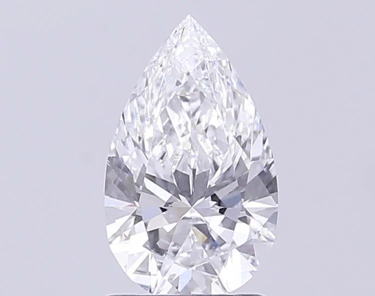 1.00ct Pear Lab Grown Diamond (Colour E, Clarity VS2, IGI Certified) in diamond by 18 KARATS INC.