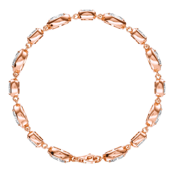 14 ctw Oval & Cushion Lab Diamond Bracelet - BC108 in Bracelet by 18 KARATS INC.