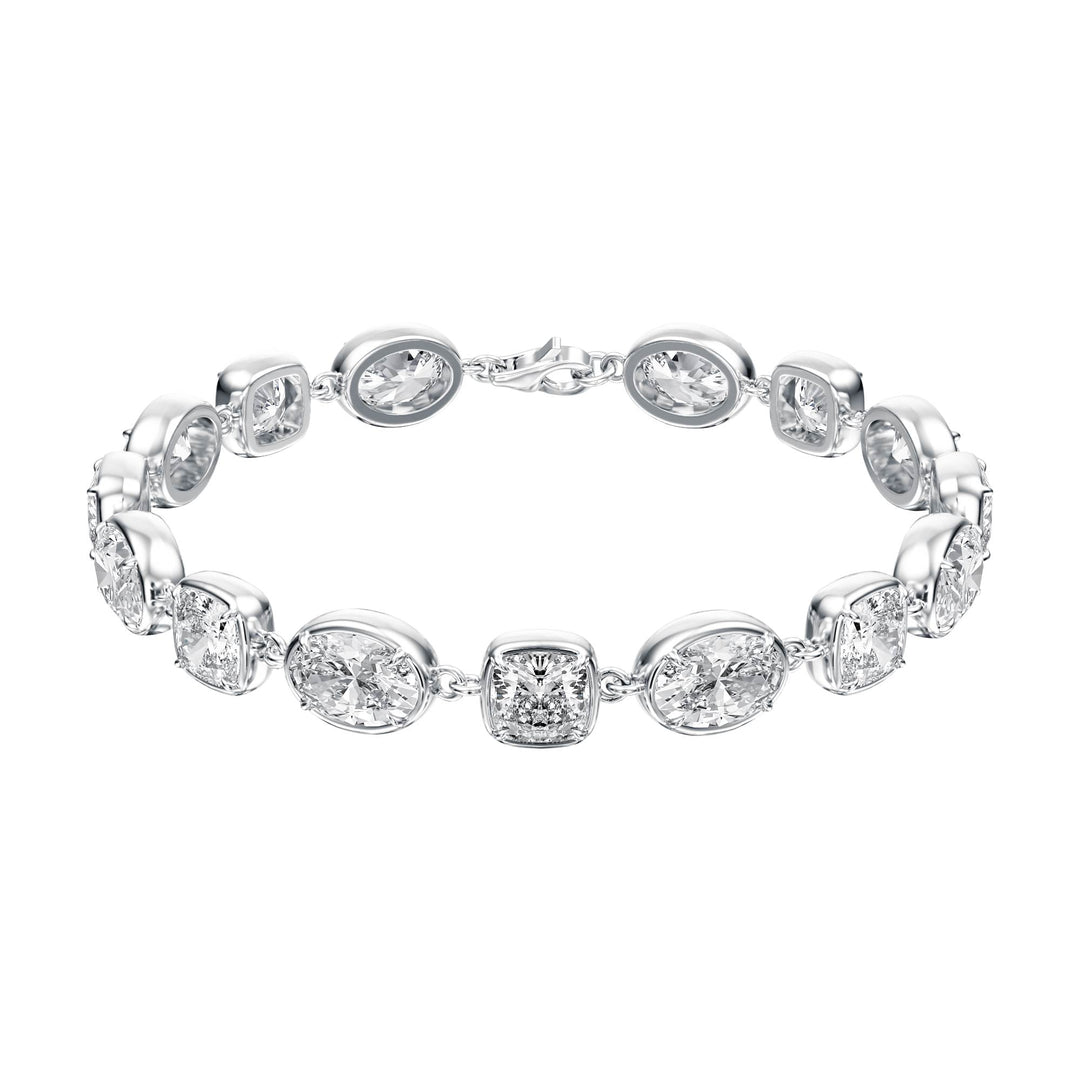 14 ctw Oval & Cushion Lab Diamond Bracelet - BC108 in Bracelet by 18 KARATS INC.