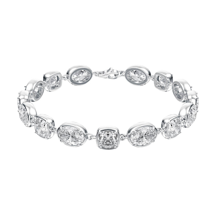 14 ctw Oval & Cushion Lab Diamond Bracelet - BC108 in Bracelet by 18 KARATS INC.