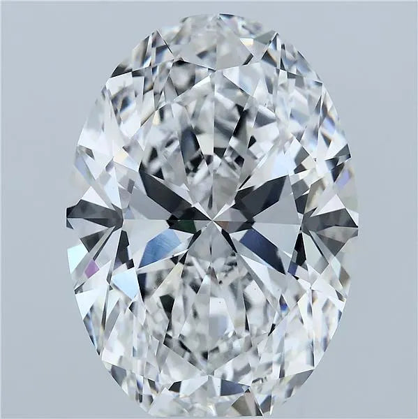 14.17ct Oval Lab Grown Diamond (Colour E, Clarity VVS2, IGI Certified)