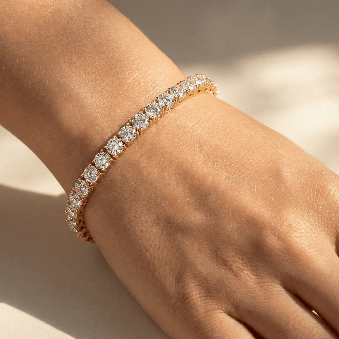 16.85 ctw Signature Round Diamond Tennis Bracelet - BC102 in Bracelet by 18 KARATS