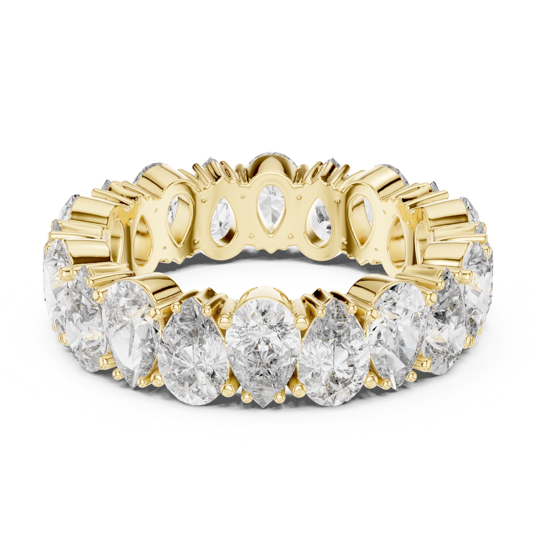 Pear 5 ctw Diamond Eternity Band - B1128