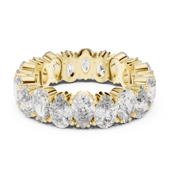Pear 5 ctw Diamond Eternity Band - B1128