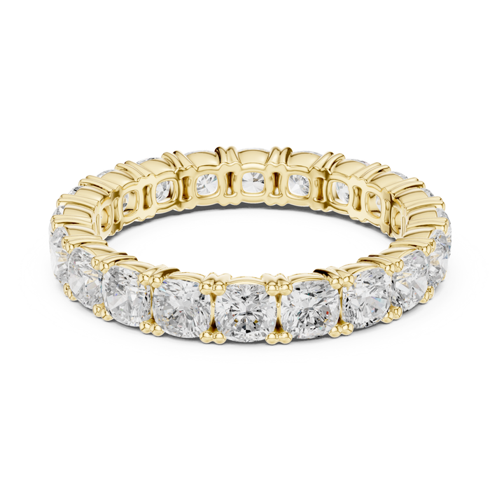 Cushion Square Cut 2.8 ctw Diamond Eternity Band - B1184