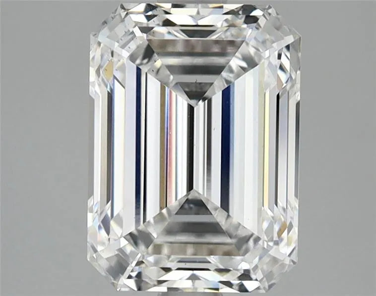 3.00ct Emerald Lab Grown Diamond (Colour D, Clarity VS2, IGI Certified)