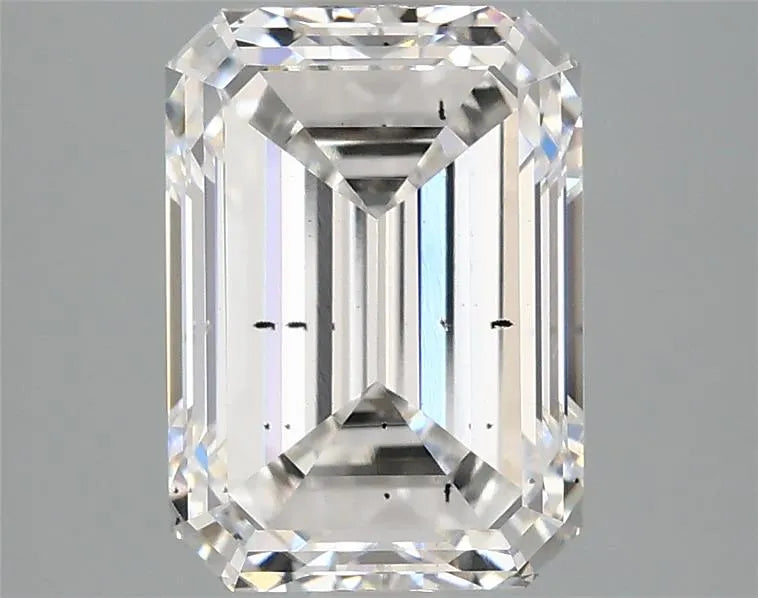 3.00ct Emerald Lab Grown Diamond (Colour E, Clarity SI1, IGI Certified)