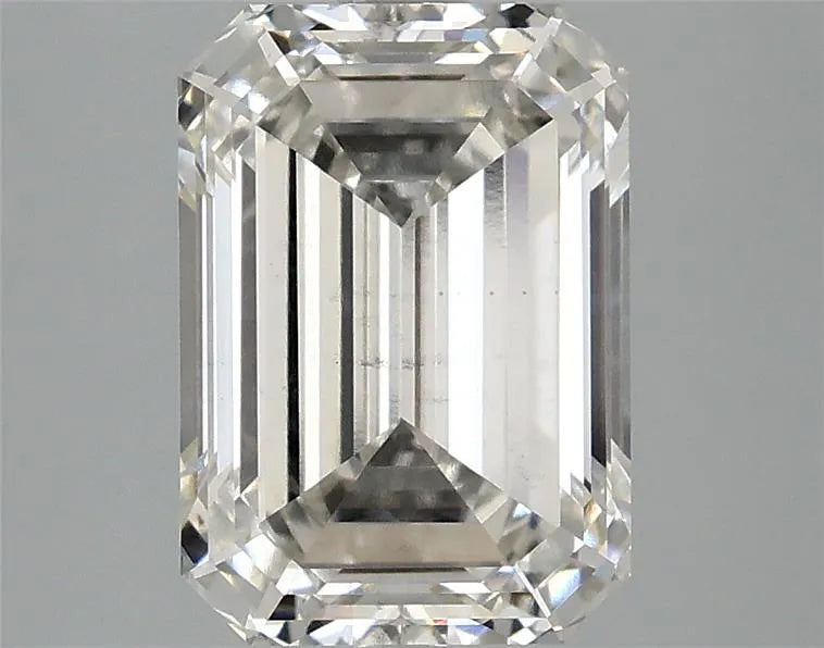 3.06ct Emerald Lab Grown Diamond (Colour H, Clarity VS2, IGI Certified)