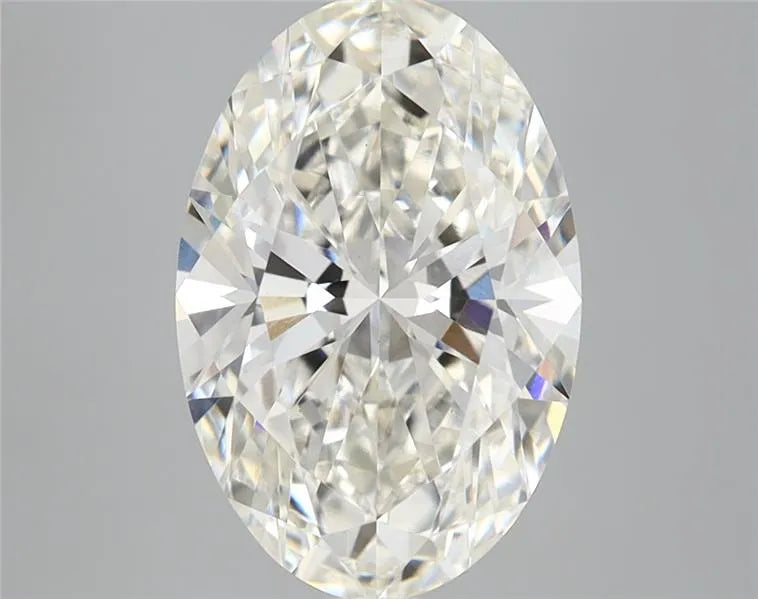 3.10ct Oval Lab Grown Diamond (Colour H, Clarity VS1, IGI Certified)