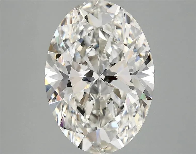 3.92ct Oval Lab Grown Diamond (Colour G, Clarity VVS2, IGI Certified)