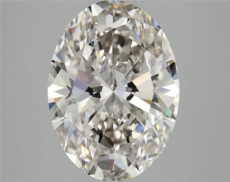 3.95ct Oval Lab Grown Diamond (Colour H, Clarity VVS2, IGI Certified)