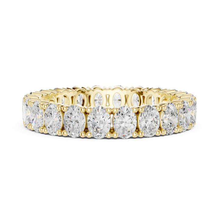 Classic Oval Cut 1.92 ctw Diamond Eternity Band - B1181