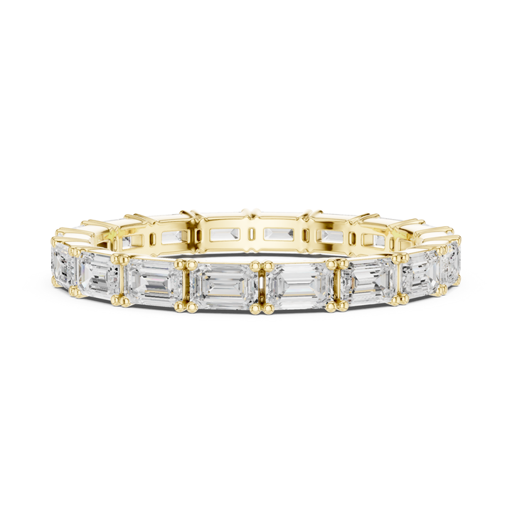 Classic Emerald Cut 1.58 ctw Diamond Eternity Band - B1179