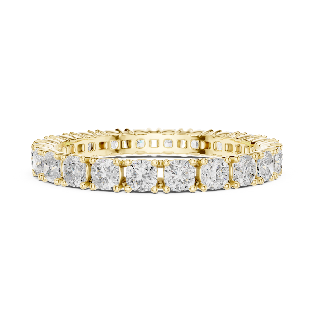 Cushion Square 1.24 ctw Diamond Eternity Band - B1180