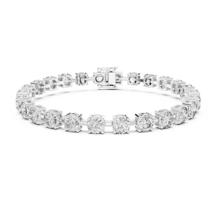 Round Diamond 10.5 ctw Link Tennis Bracelet - BC113