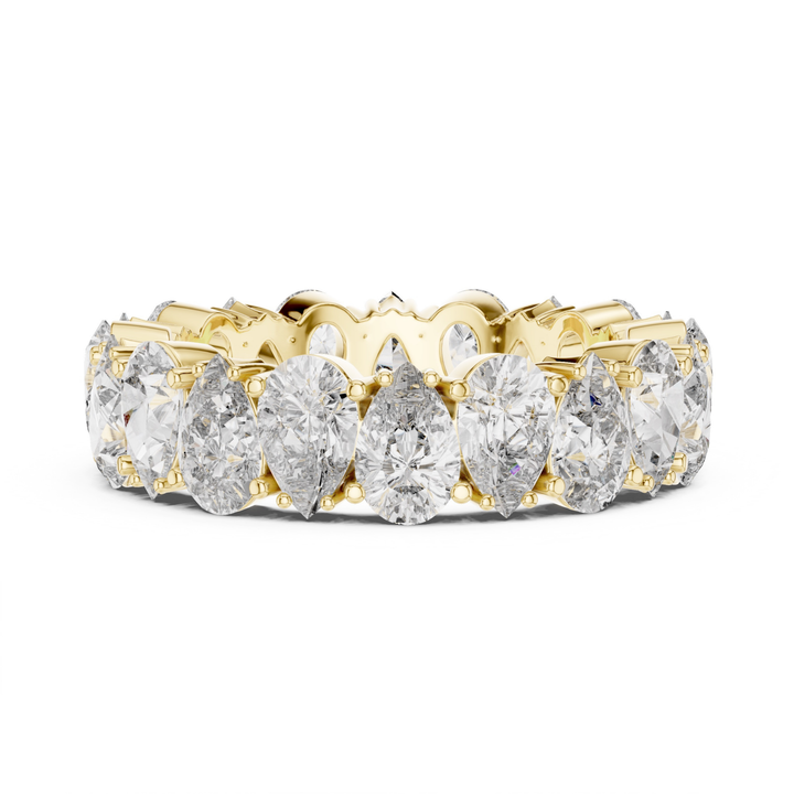 Pear 5 ctw Diamond Eternity Band - B1128
