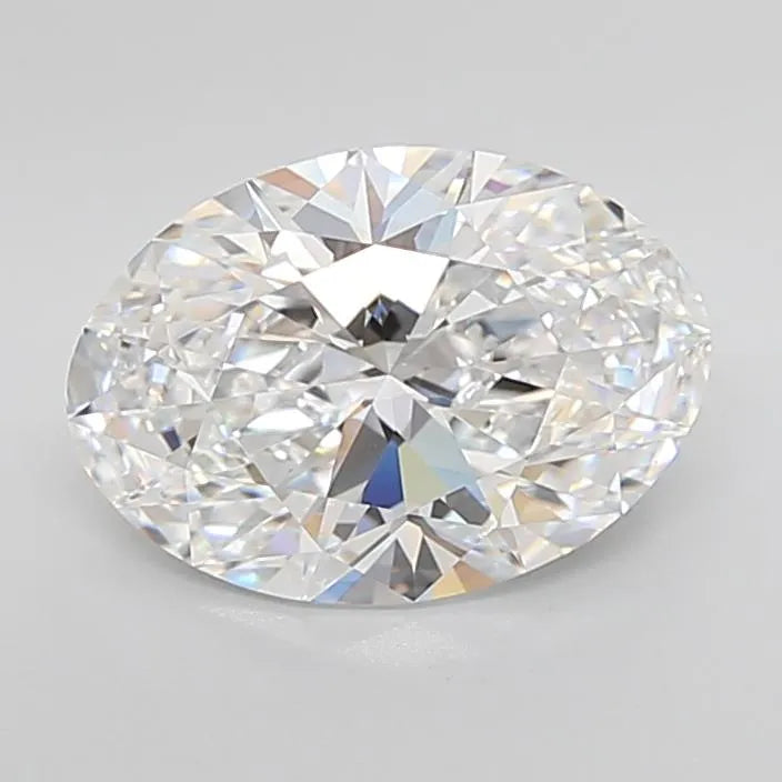 4.05ct Oval Lab Grown Diamond (Colour D, Clarity IF, Cut EX, IGI Certified)