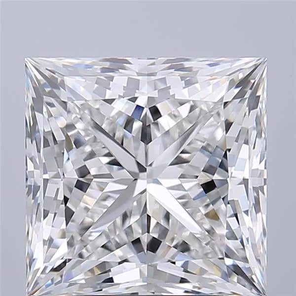 4.07ct Princess Lab Grown Diamond (Colour E, Clarity VVS1, IGI Certified)