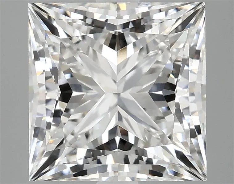 4.12ct Princess Lab Grown Diamond (Colour E, Clarity VVS2, IGI Certified) in diamond by 18 KARATS INC.