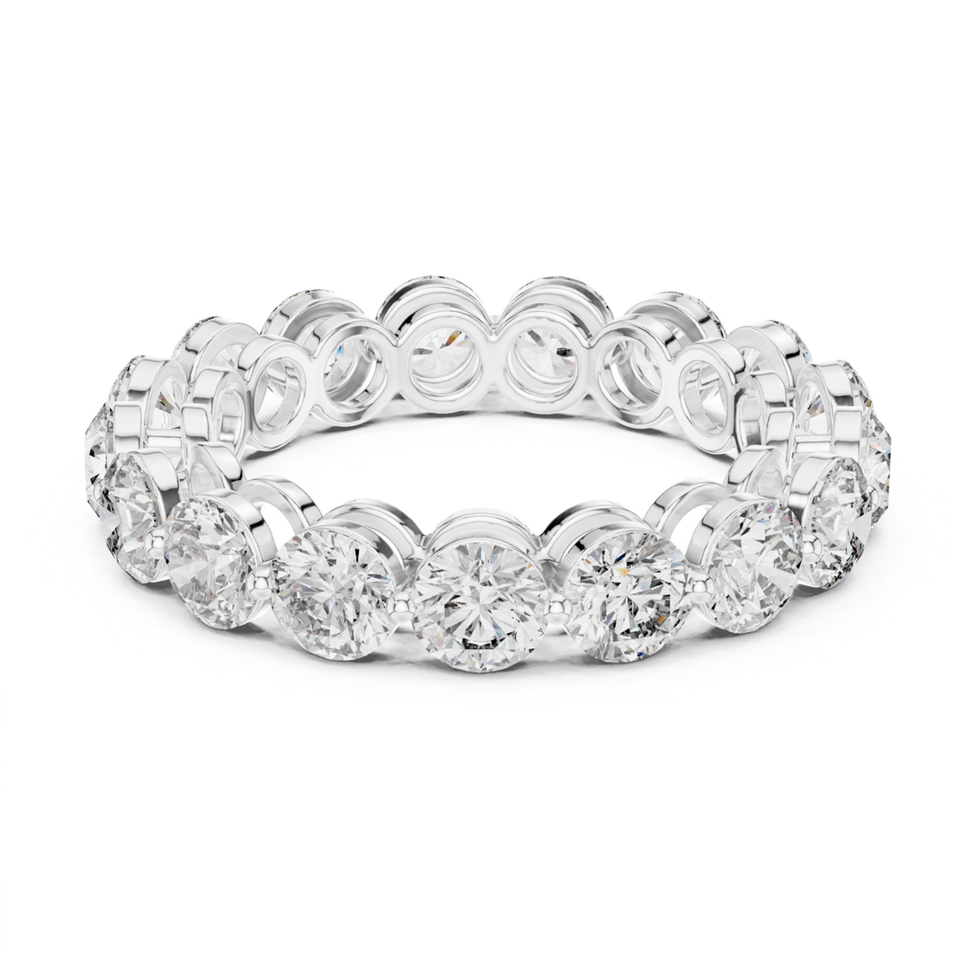 Round 4 ctw Diamond Eternity Band - B1124