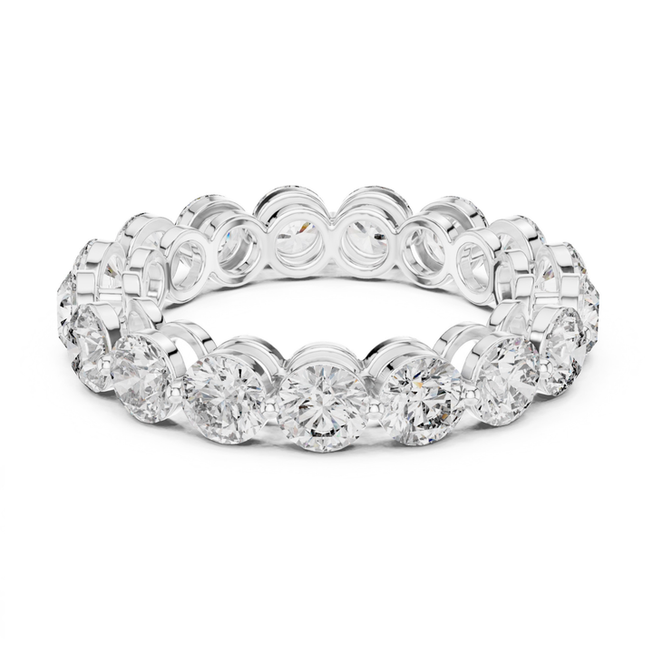 Round 4 ctw Diamond Eternity Band - B1124