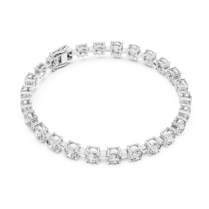 Round Diamond 10.5 ctw Link Tennis Bracelet - BC113