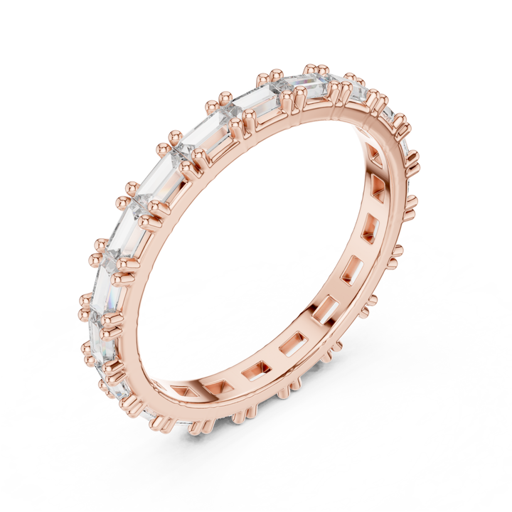 Baguette 1.25 ctw Diamond Eternity Band - B1177