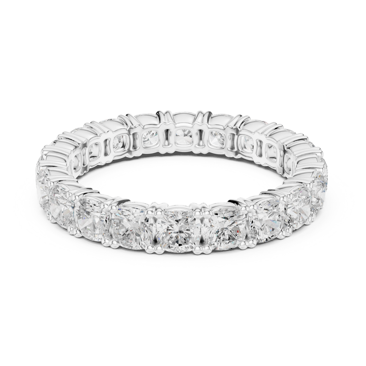 Cushion Square Cut 2.8 ctw Diamond Eternity Band - B1184