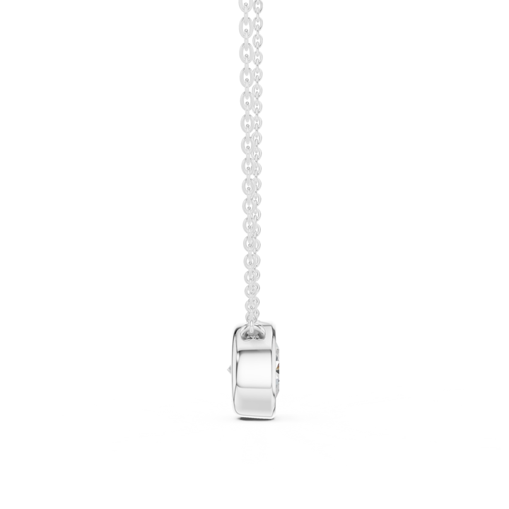 Round Cut Diamond Bezel Solitaire - P1135RD
