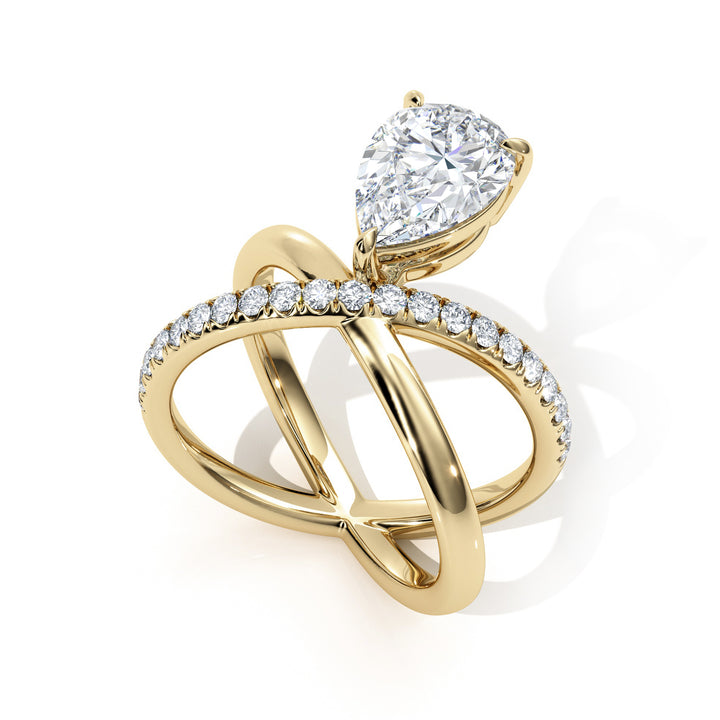 Pear Radiance Ring - R1020