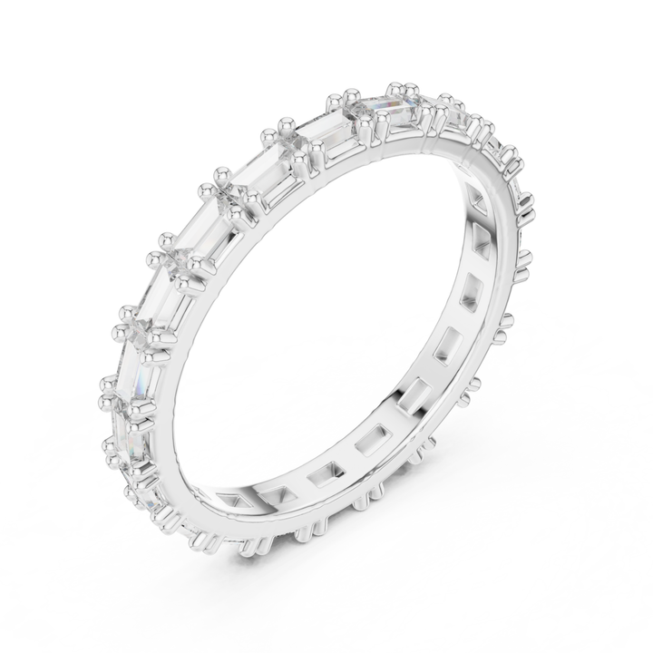 Baguette 1.25 ctw Diamond Eternity Band - B1177