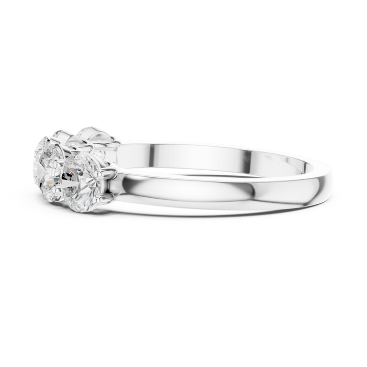 Five Stone Round 1.5 ctw Diamond Band - B1143