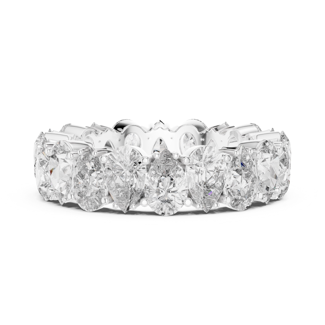 Pear 5 ctw Diamond Eternity Band - B1128