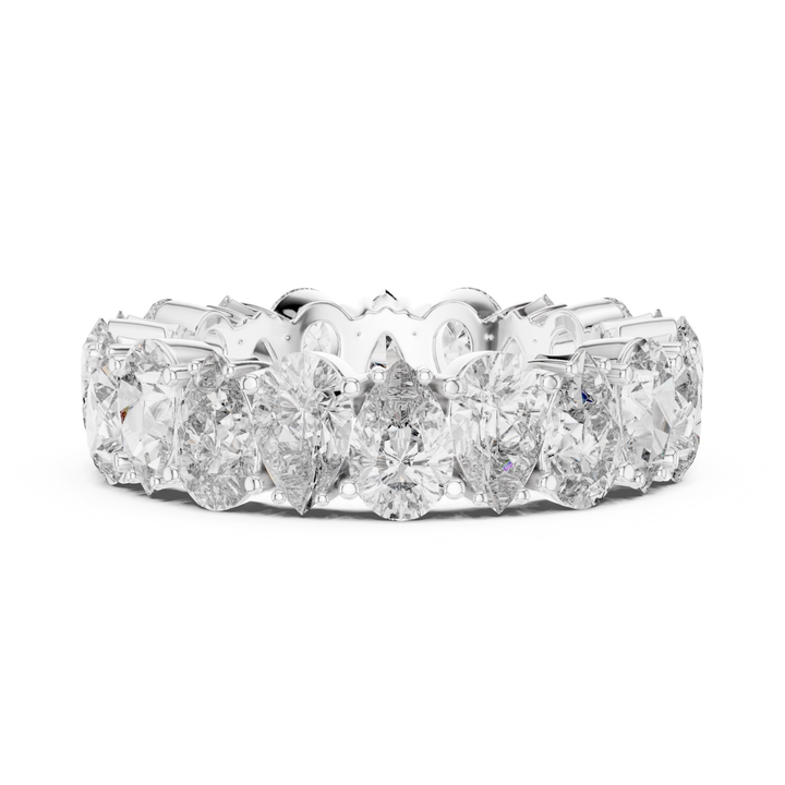 Pear 5 ctw Diamond Eternity Band - B1128