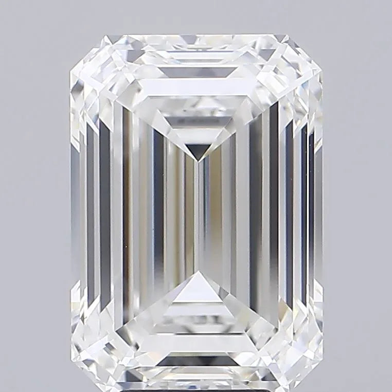 7.20ct Emerald Lab Grown Diamond (Colour G, Clarity VVS2, IGI Certified)
