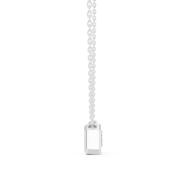 Radiant Cut Diamond Bezel Solitaire - P1135RA