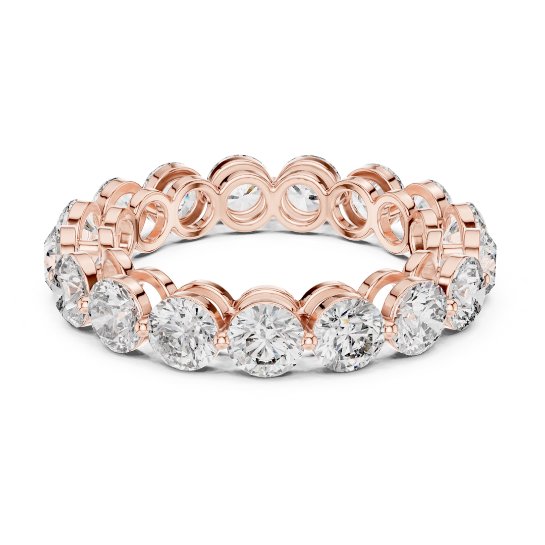 Round 4 ctw Diamond Eternity Band - B1124