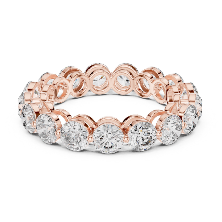 Round 4 ctw Diamond Eternity Band - B1124