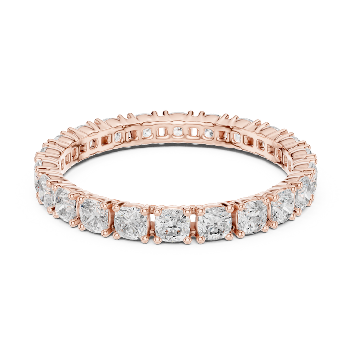 Cushion Square 1.24 ctw Diamond Eternity Band - B1180