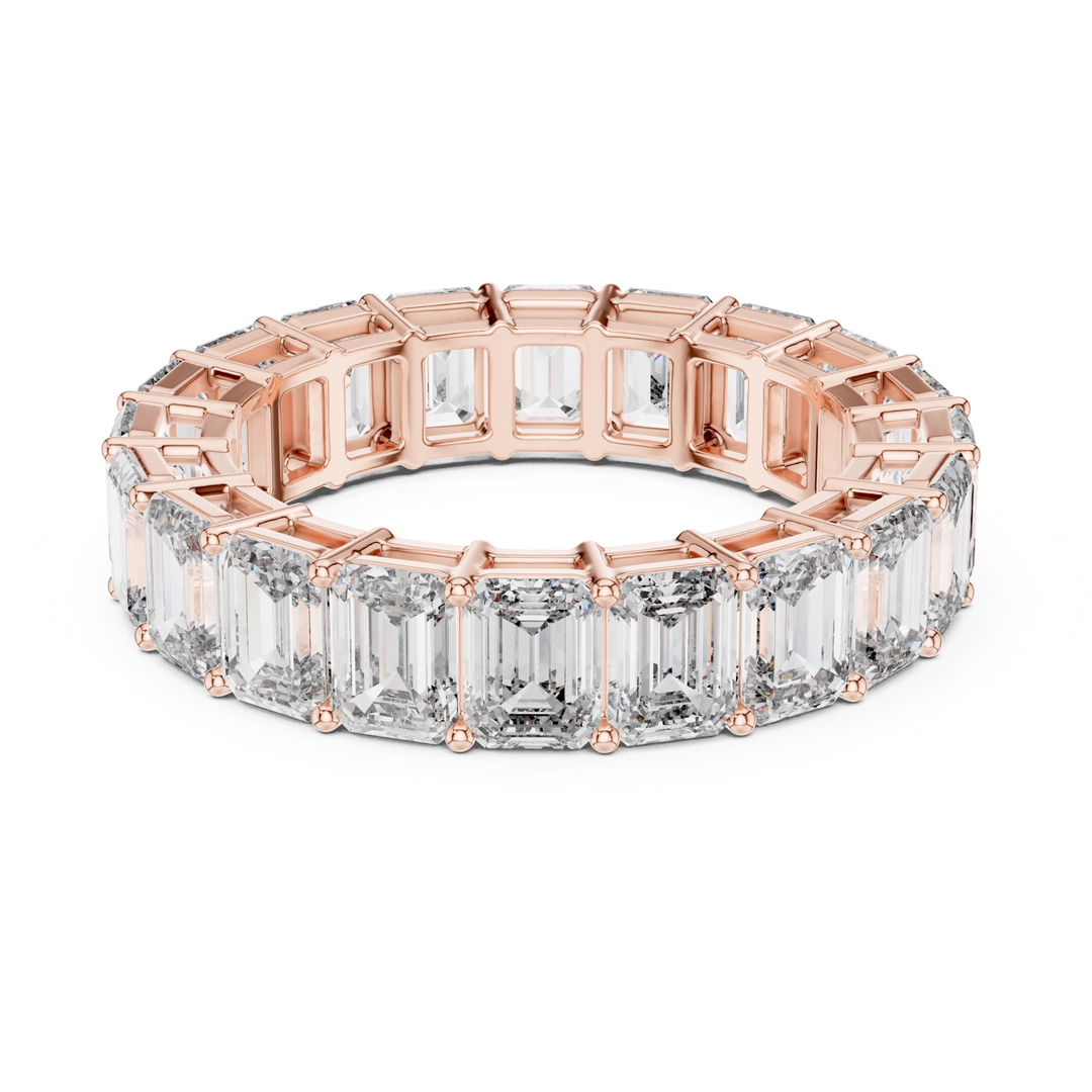 Emerald Cut 6 ctw Diamond Eternity Band - B1123