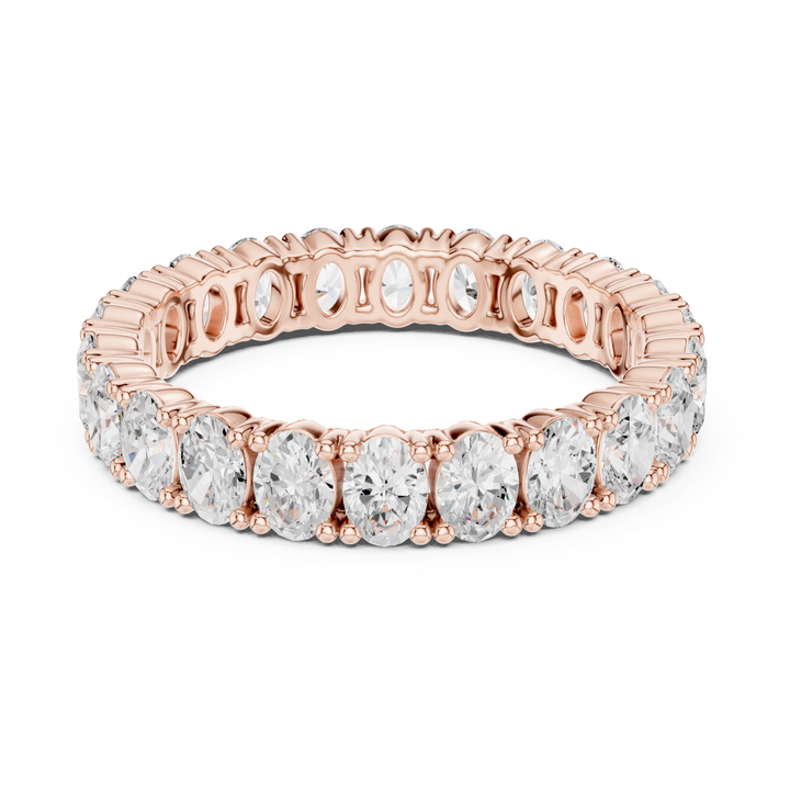 Classic Oval Cut 1.92 ctw Diamond Eternity Band - B1181
