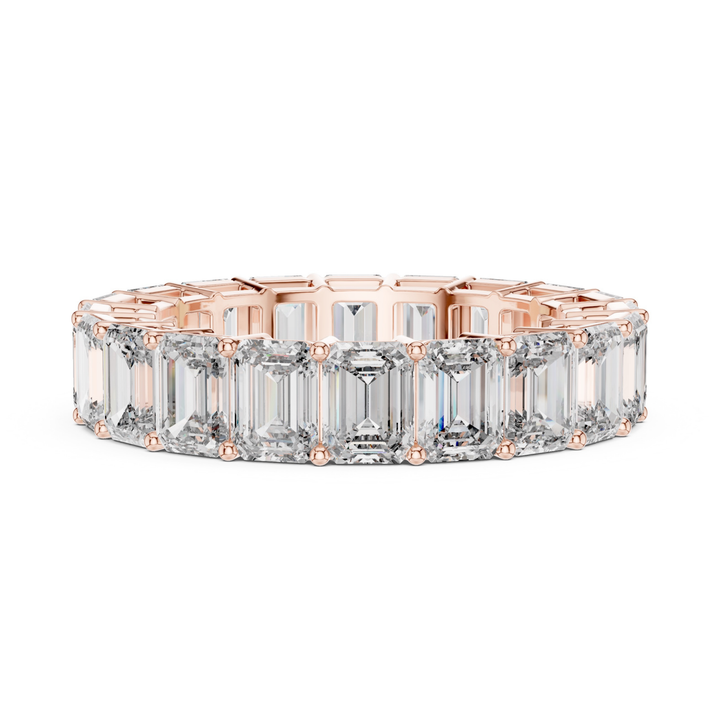 Emerald Cut 6 ctw Diamond Eternity Band - B1123
