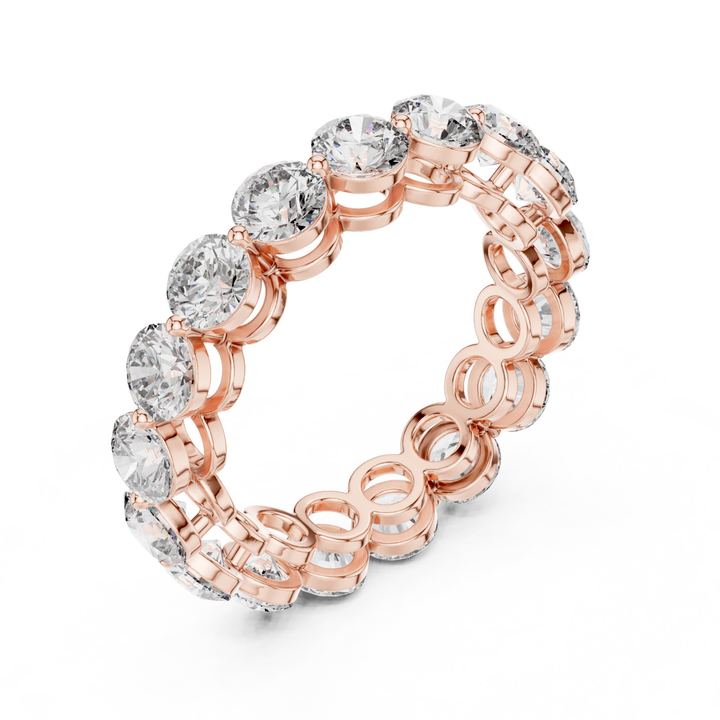 Round 4 ctw Diamond Eternity Band - B1124