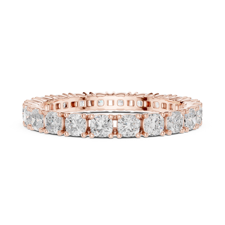 Cushion Square 1.24 ctw Diamond Eternity Band - B1180