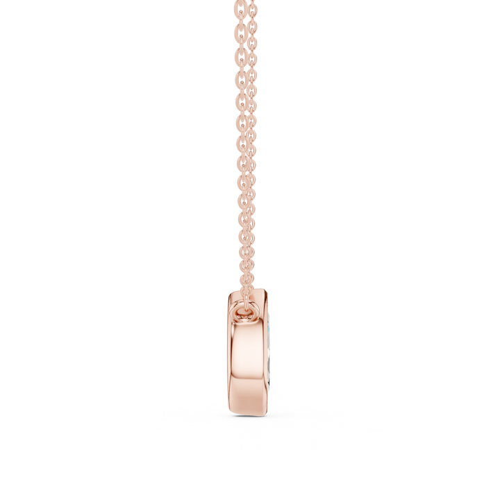 Marquise Cut Diamond Bezel Solitaire - P1135MQ2