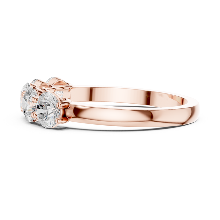 Five Stone Round 1.5 ctw Diamond Band - B1143